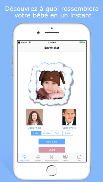 Screenshot #1 pour BabyMaker & Pregnancy Tracker
