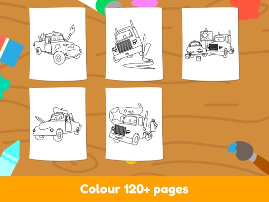 Screenshot #2 for Car City - Kids Coloring Book