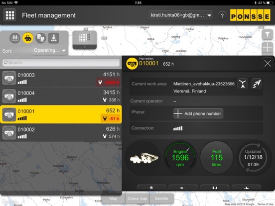 Screenshot #5 pour PONSSE Manager