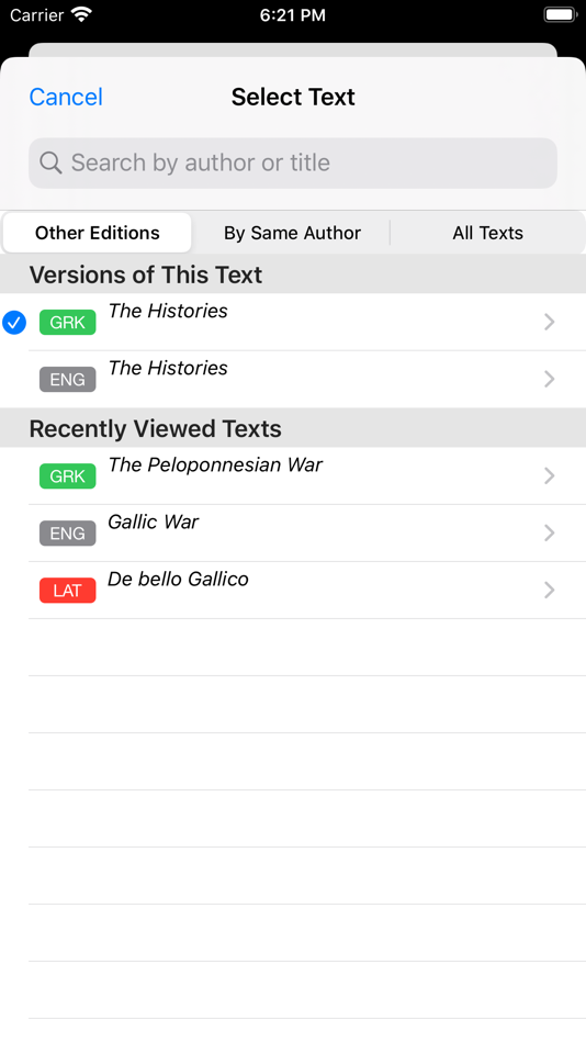 #6. Bellerophon (iOS) 由: Adrian Packel