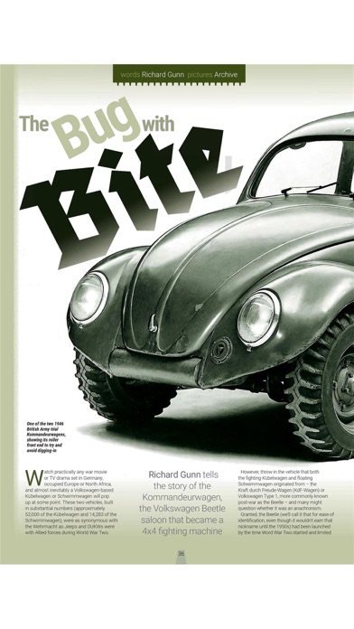 Classic Military Vehicle Mag review screenshots