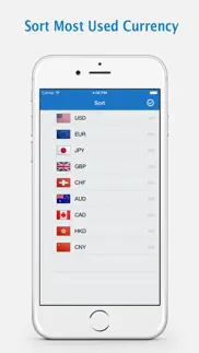 currency converter- foreign xe iphone screenshot 4