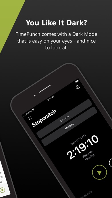 TimePunch Mobile Screenshot