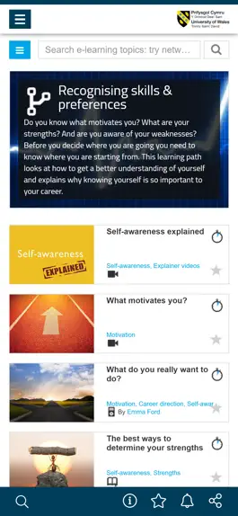 Game screenshot UWTSD Careers apk