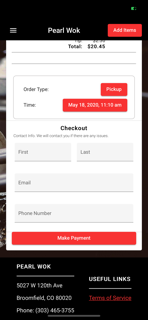 Pearl Wok Chinese Restaurant screenshot 8