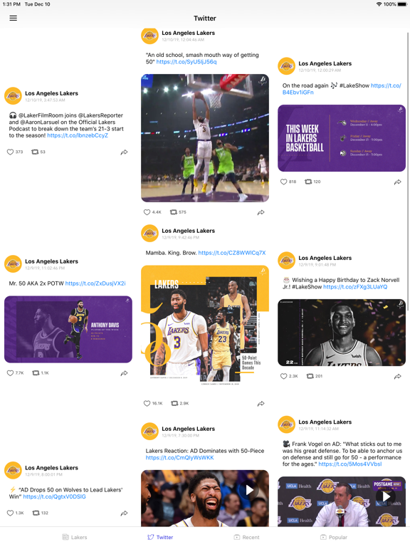 Los Angeles Local News Sports iPad screenshot 6 - News app
