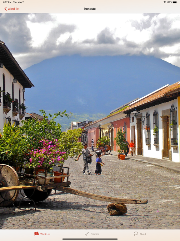 Screenshot #6 pour Spanish Word of the Day HD