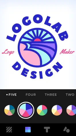 Game screenshot Logo Creator:  Label maker* apk