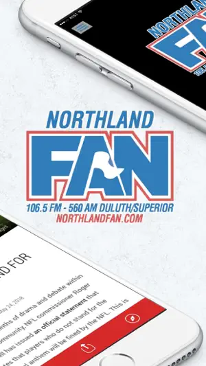 Northland Fan 106.5 (WEBC) screenshot 2