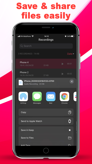 Voice Recorder Plus Appのおすすめ画像9