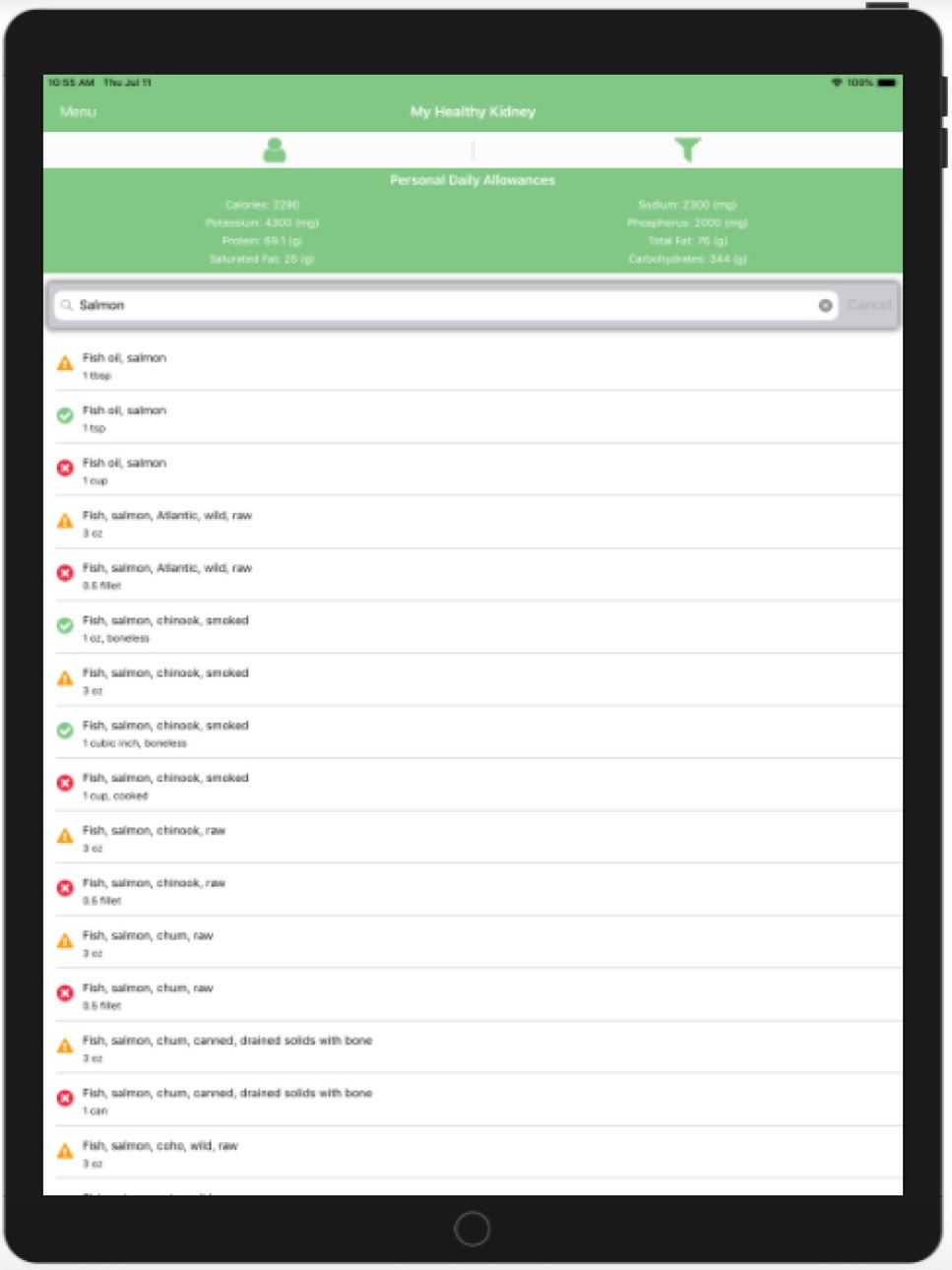 iPad screenshot