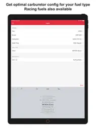 Jetting for Honda CRF 4T Moto ipad bilder 2