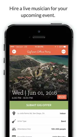 Game screenshot GigTown - Local Shows mod apk