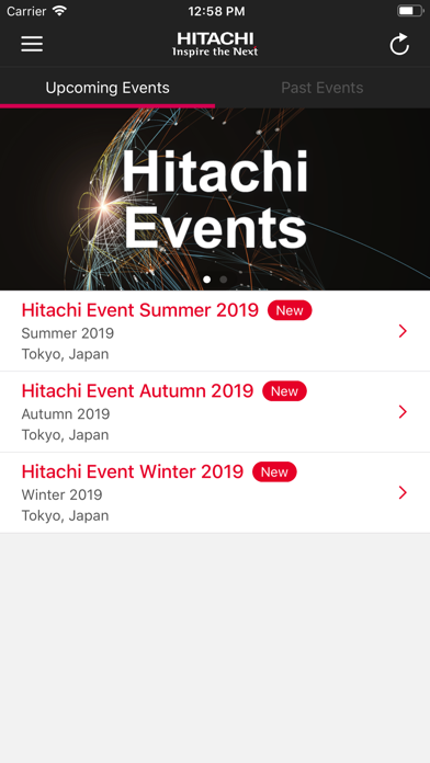 Hitachi Event screenshot1