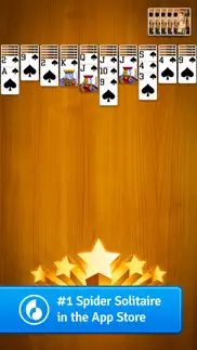 spider solitaire mobilityware iphone screenshot 3