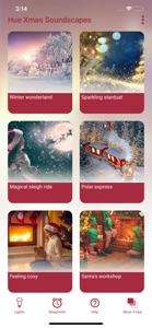 Hue Xmas SoundScapes screenshot #1 for iPhone