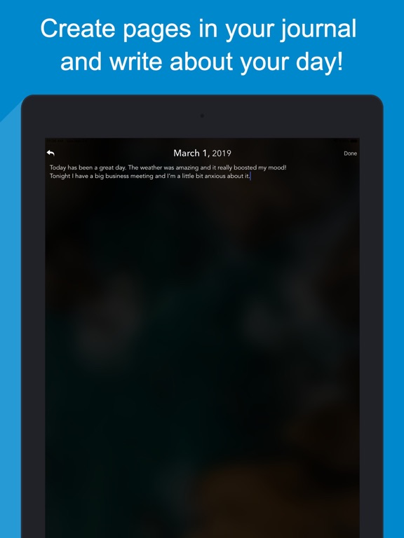 Big Mood iPad screenshot 5 - Lifestyle app