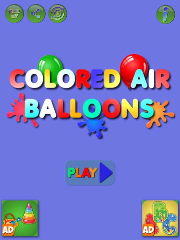 Screenshot #4 pour Coloring ballons baby games