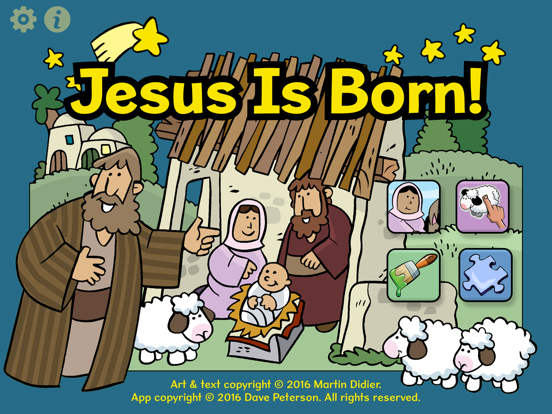 Jesus Is Born! iPad screenshot 5 - Book app