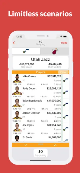 Game screenshot NBA Swap: NBA Trade Machine apk