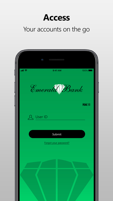 Emerald Bank Kansas Screenshot
