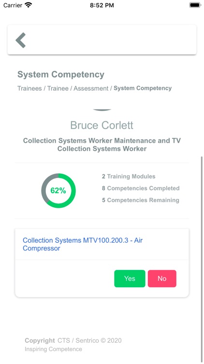 CTS Assessment screenshot-5