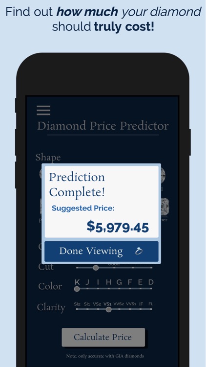 Diamond Price Predictor