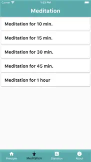 How to cancel & delete anapanasati meditation 1