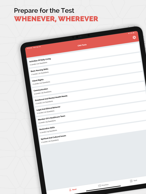 Screenshot #4 pour CNA Practice Test Master