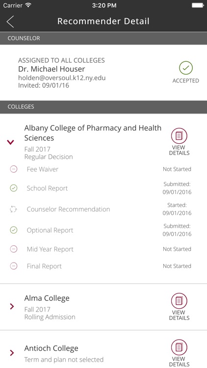 Common App On Track screenshot-3