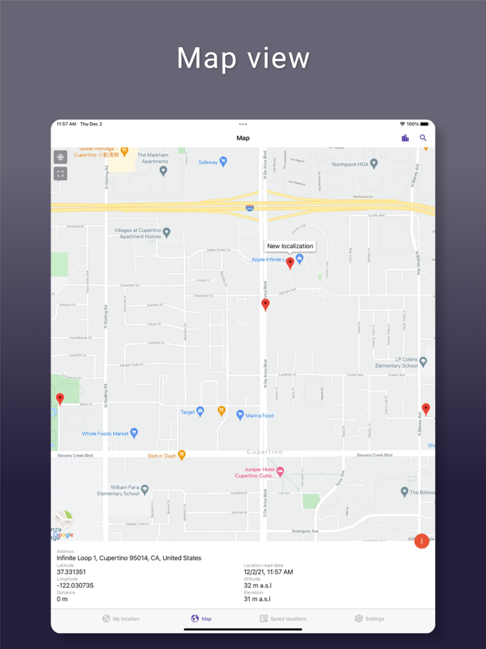 My Altitude and Elevation GPS