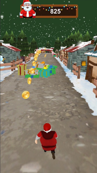 Jolly Santa's Run screenshot 2