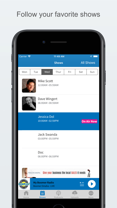 How to cancel & delete My Boomer Radio from iphone & ipad 3