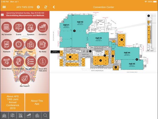AFS TWS 2019 iPad screenshot 5 - Reference app