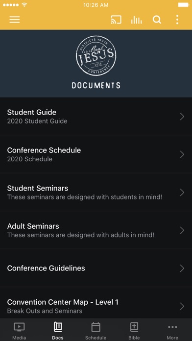 Screenshot #2 pour Districts Youth Conference
