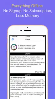 hi mom - great pregnancy guide iphone screenshot 2