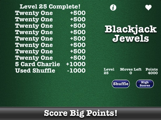 Screenshot #6 pour Blackjack Jewels™