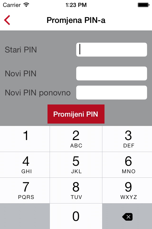iPhone screenshot