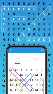 simple word search puzzles iphone screenshot 4