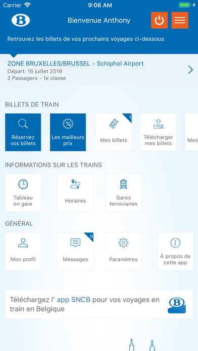 Screenshot #1 pour SNCB International