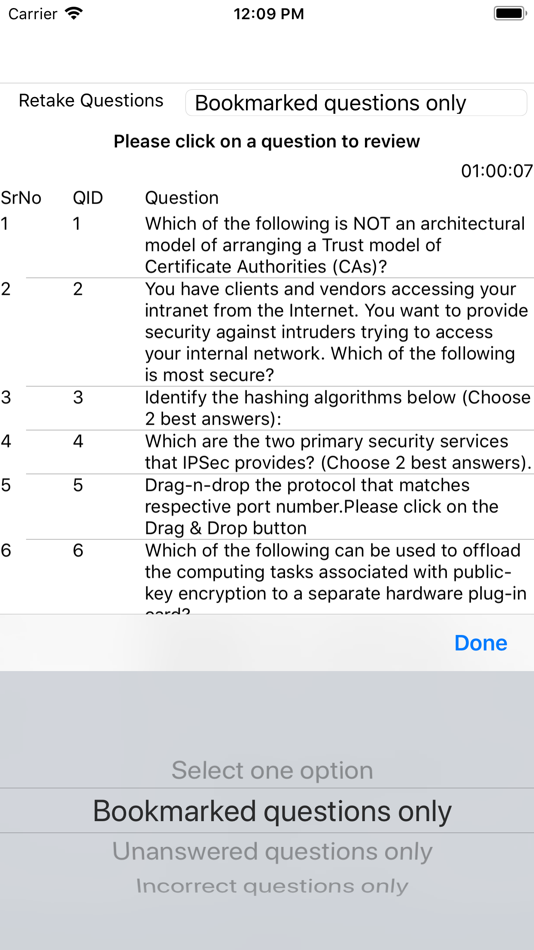 #9. Exam Simulator For Security+ (iOS) By: Anand Software and Training Pvt Lyd
