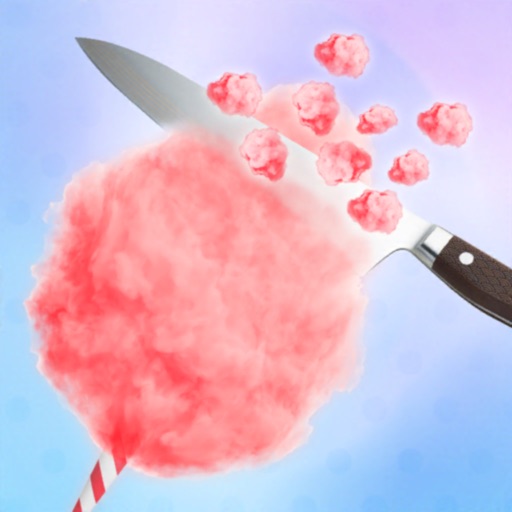 Cotton Candy Cutting Icon