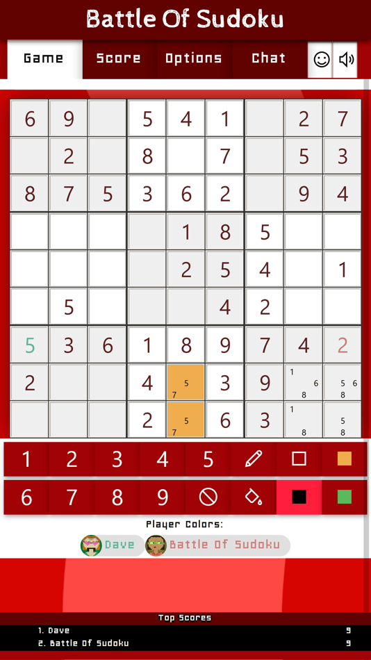 #2. Battle Of Sudoku (iOS) 由: Julien Moorrees