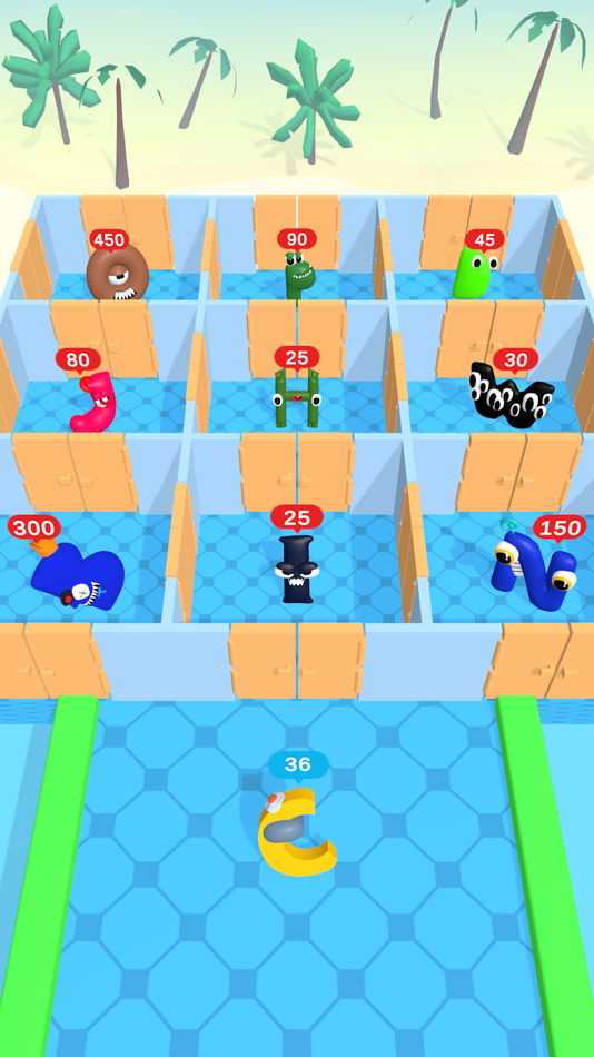 #1. Alphabet Run 3D (iOS) By: Adnan Sohail
