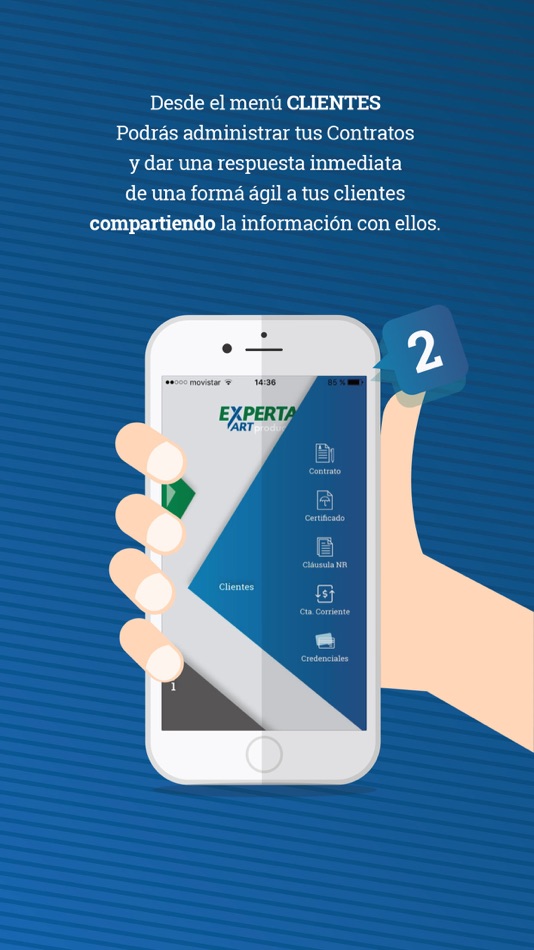 #3. Experta ART – App Productores (iOS) By: Experta ART