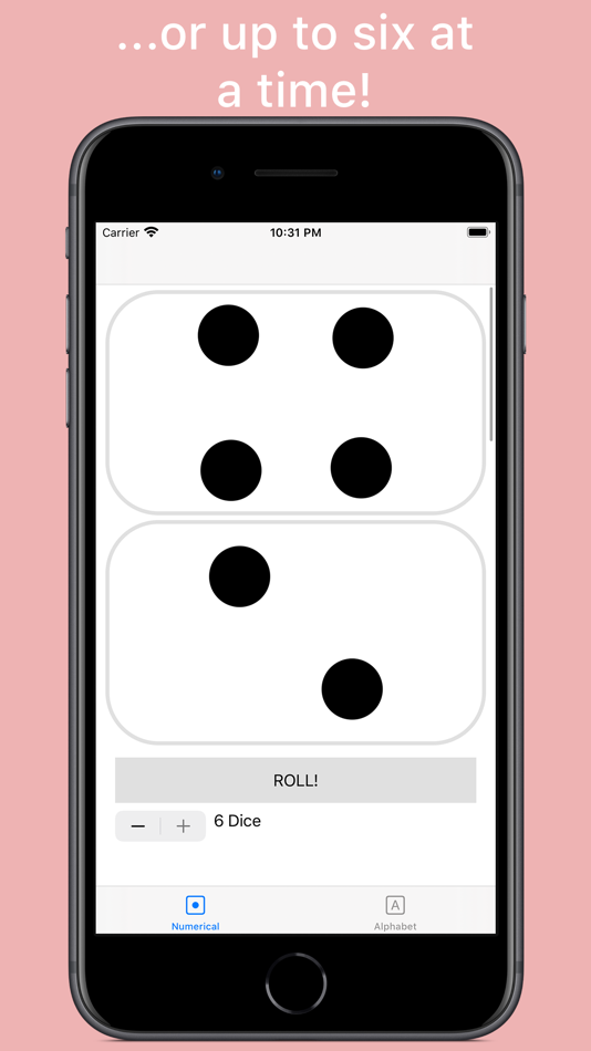 #3. Roll the Dice (iOS) 由: Dylan Houston