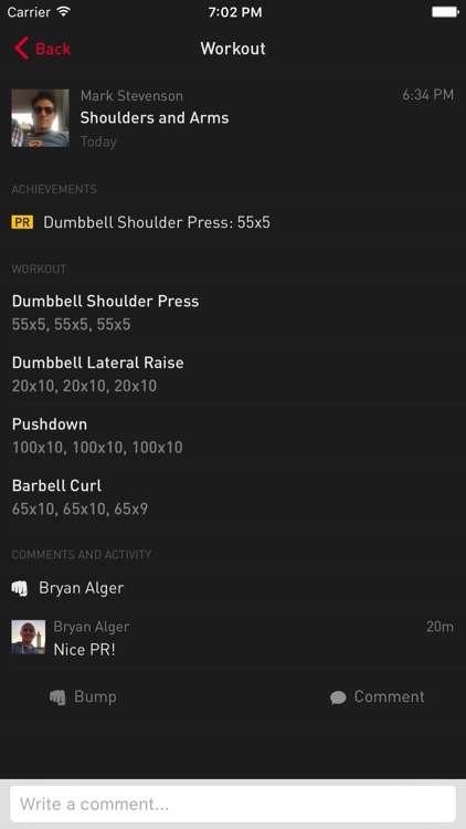 Gravitus - Workout Tracker
