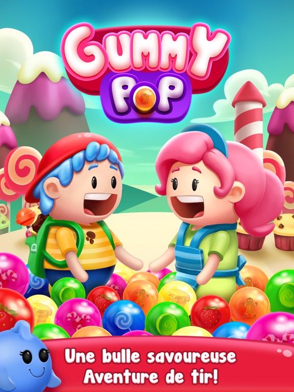 Screenshot #4 pour Gummy Pop Bubble Shooter Drop