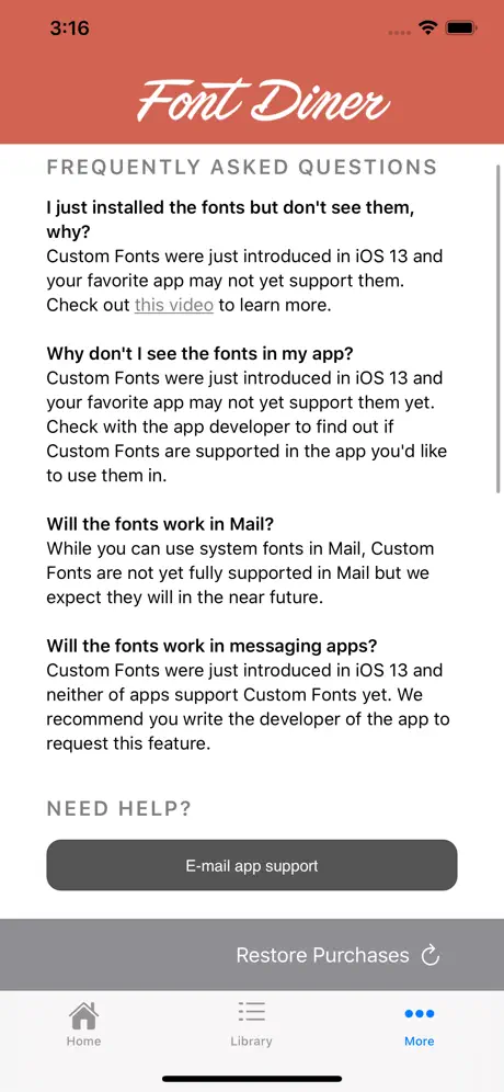 Font Diner