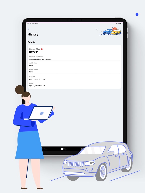 Screenshot #6 pour Parking Badge